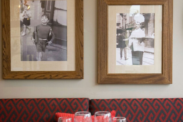 Premium ingredients used in traditional Italian cooking at Ferrari's Bexley Kent.